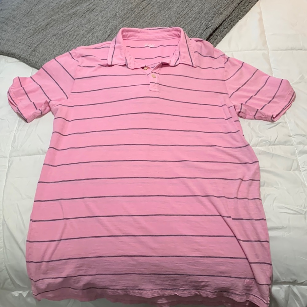 Crown and ivy pink dress shirt. Used/good.